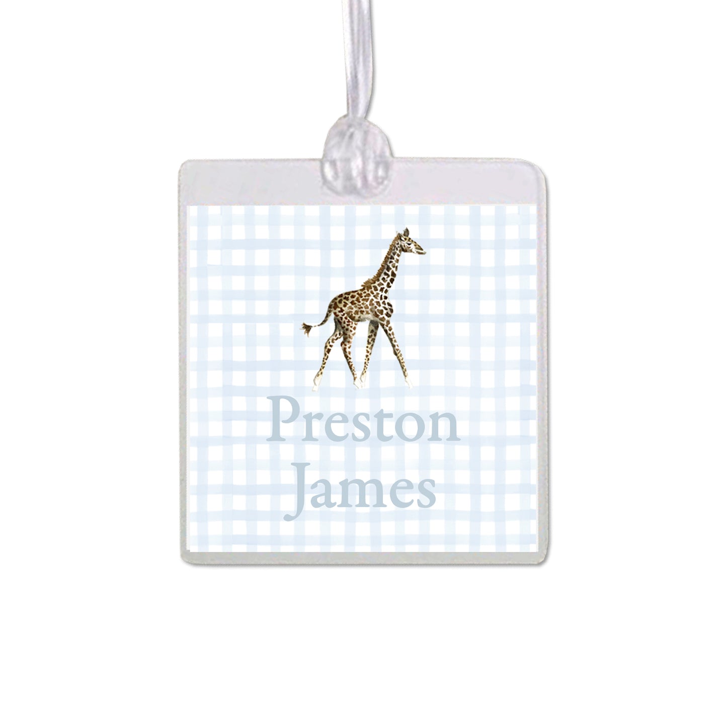 Giraffe Bag Tag