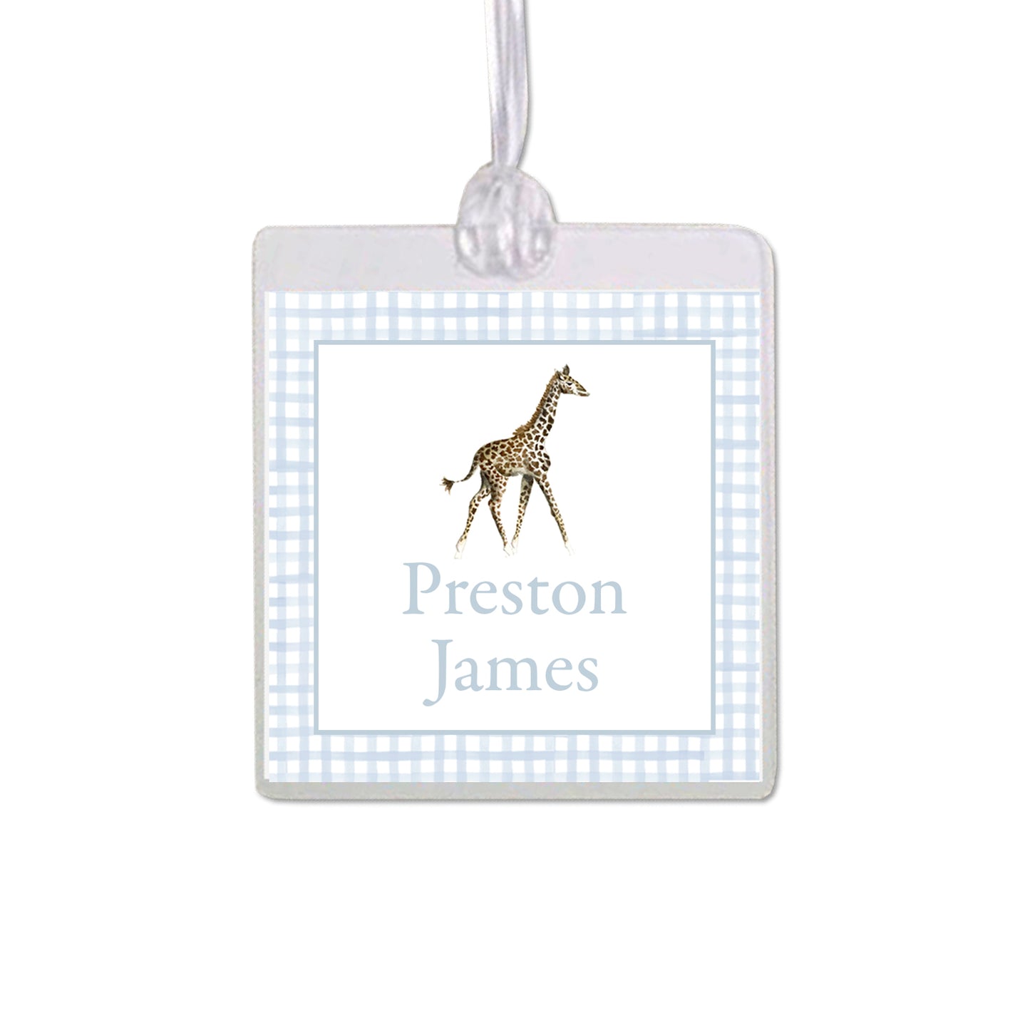 Giraffe Bag Tag