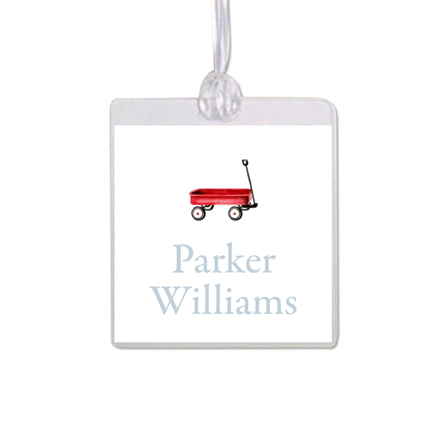 Wagon Bag Tag