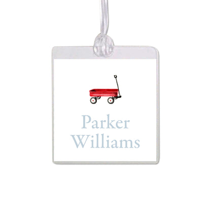 Wagon Bag Tag