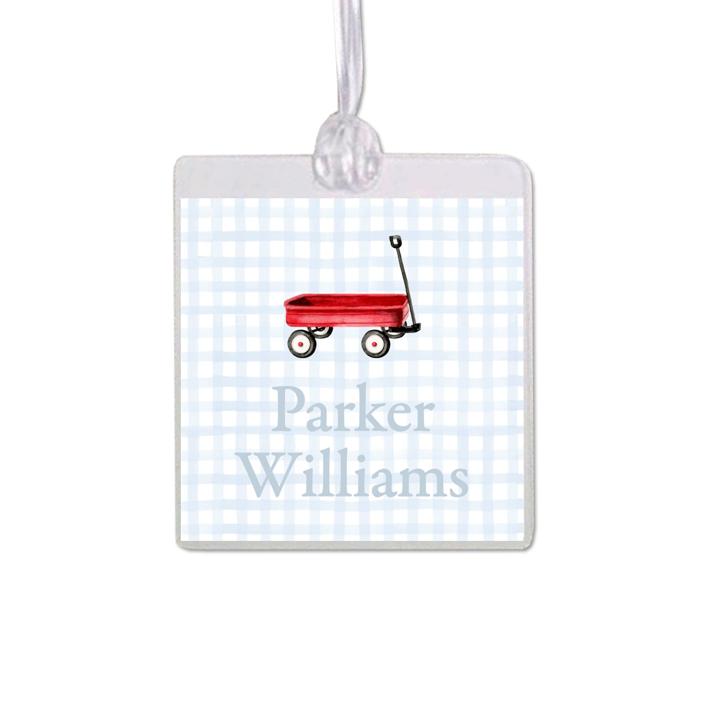 Wagon Bag Tag