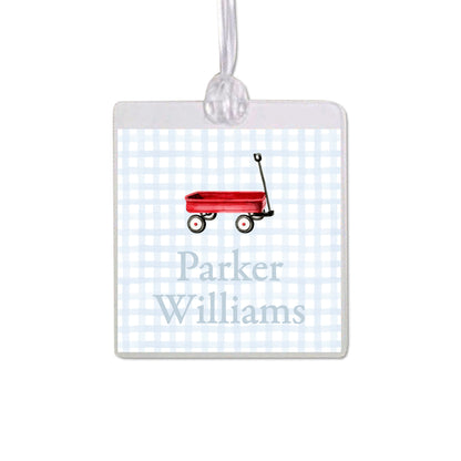Wagon Bag Tag