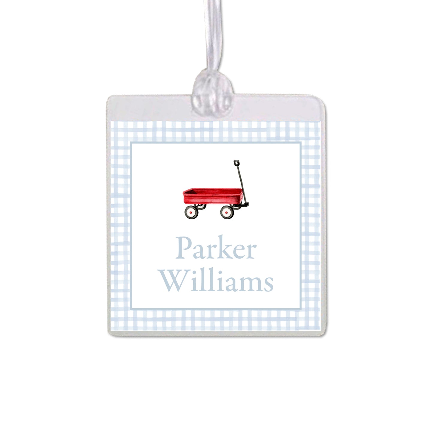 Wagon Bag Tag