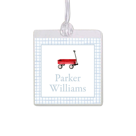 Wagon Bag Tag