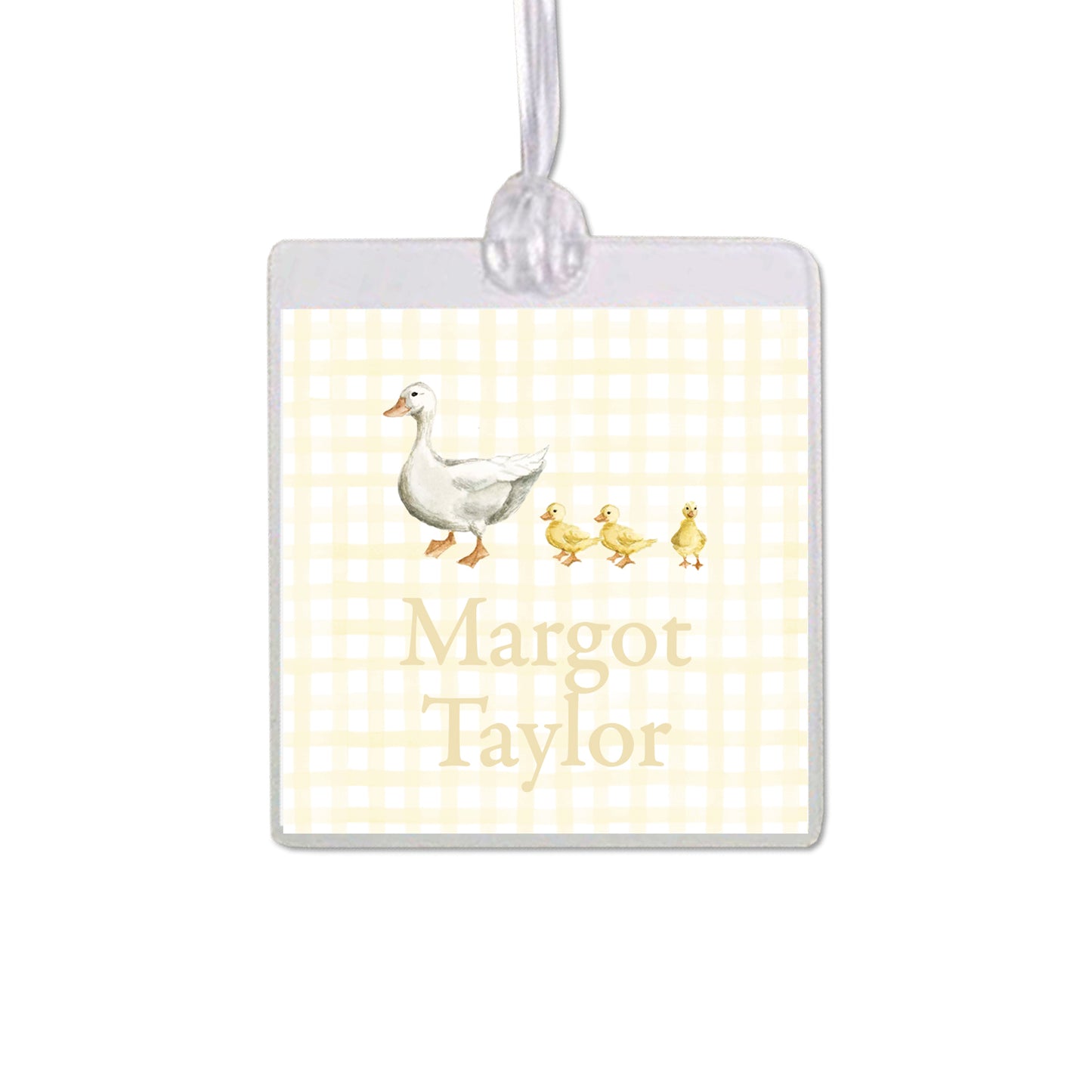 Ducklings Bag Tag