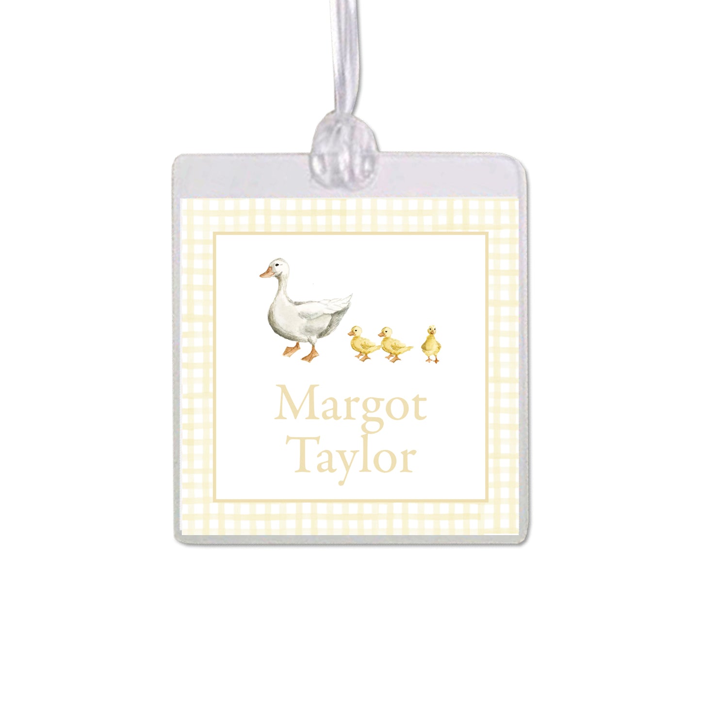 Ducklings Bag Tag