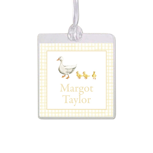 Ducklings Bag Tag