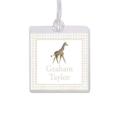 Giraffe Bag Tag