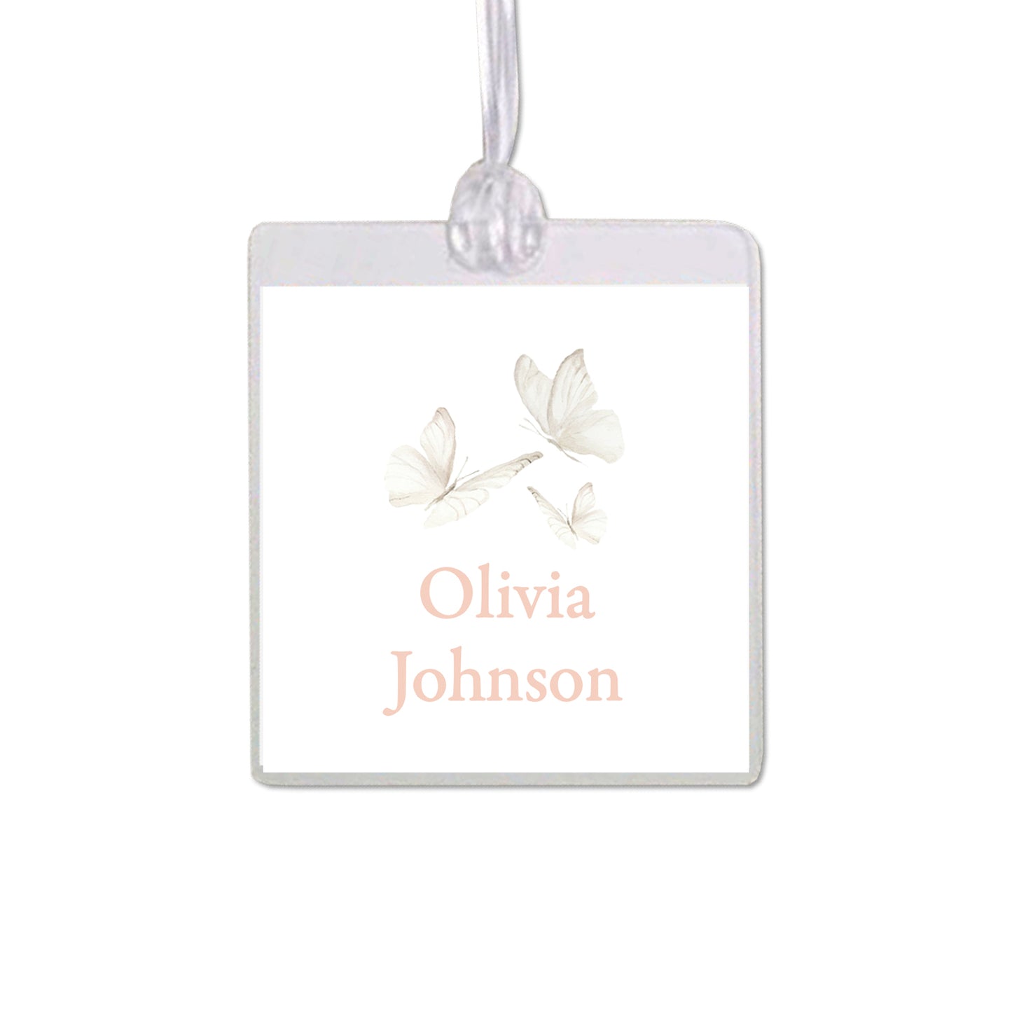 Butterflies Bag Tag