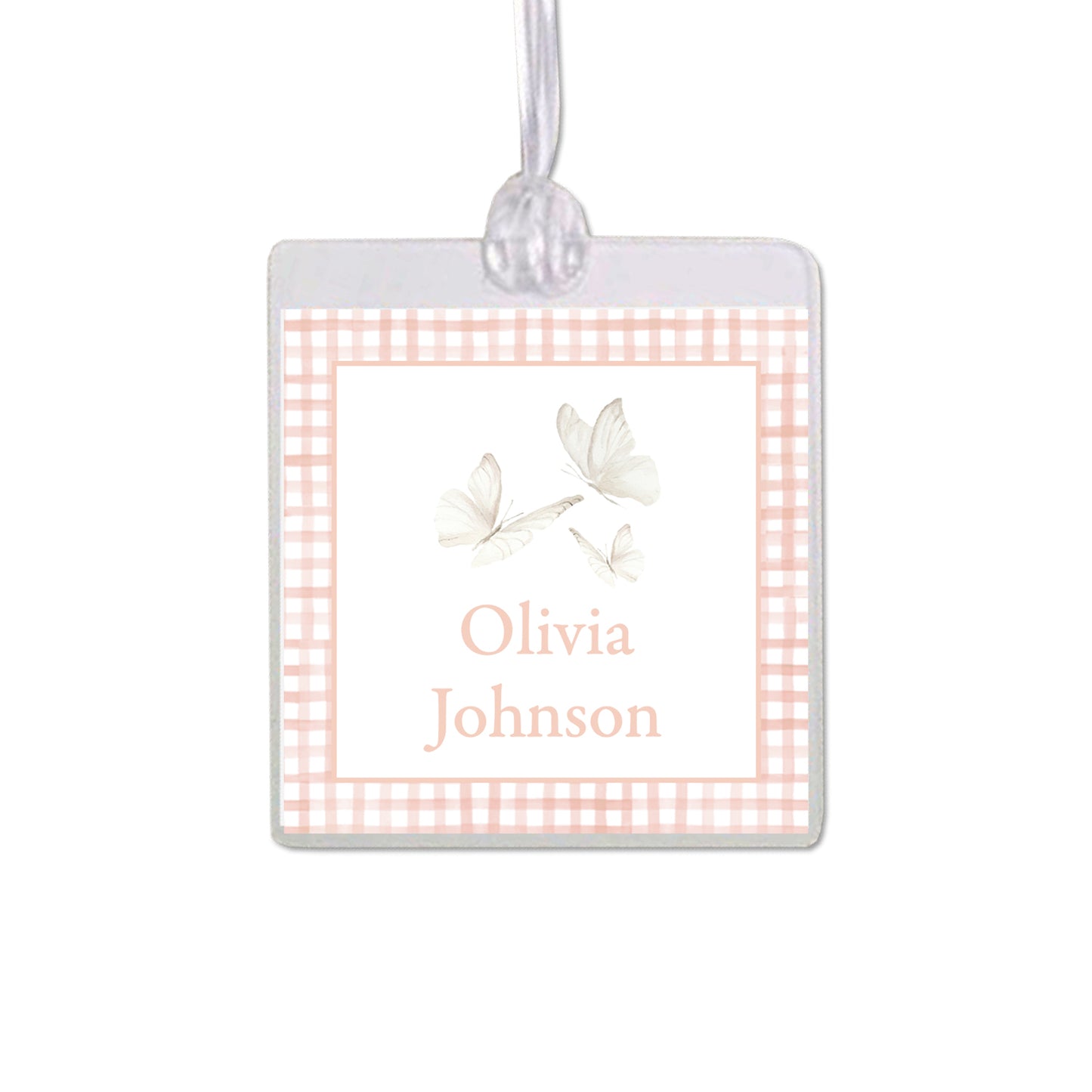 Butterflies Bag Tag