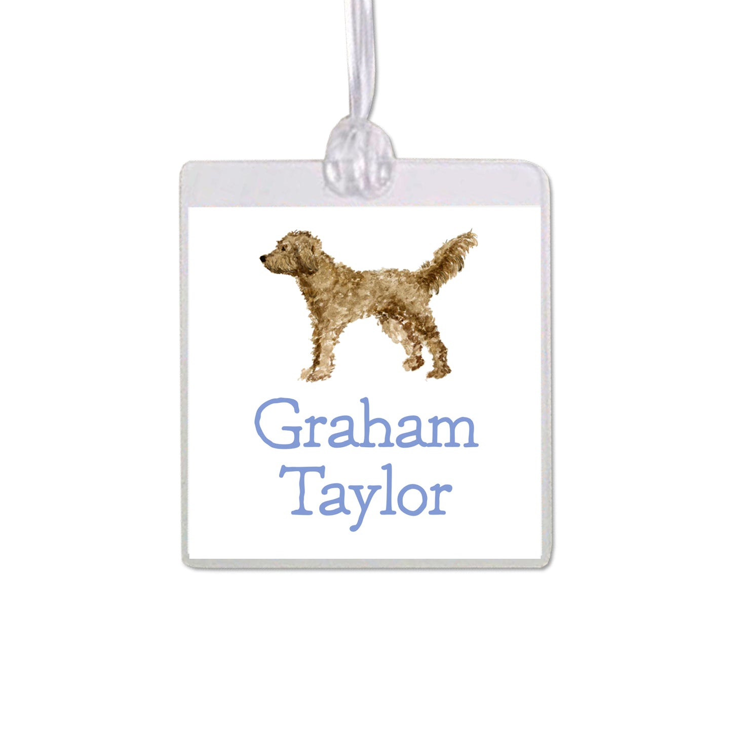 Golden Doodle Bag Tag