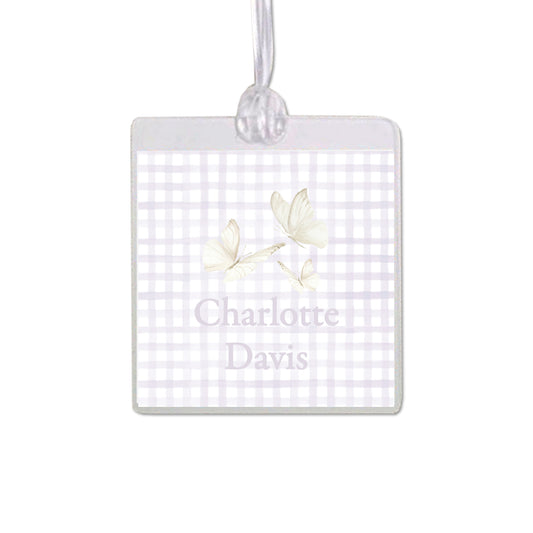 Butterflies Bag Tag