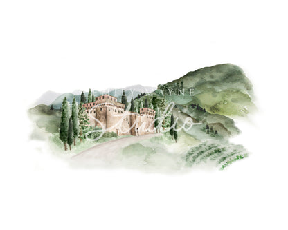 Castello del Trebbio - Florence, Italy