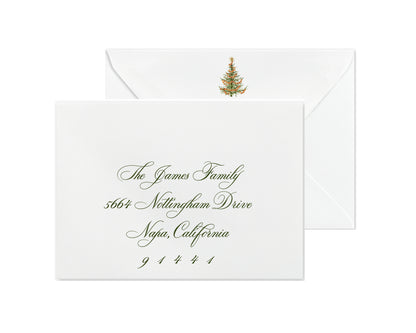 Citrus Christmas Cards - Green