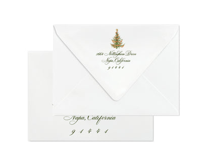 Citrus Christmas Cards - Green