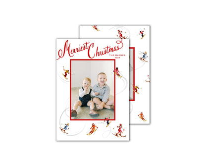 Dashing Through the Snow Christmas Cards