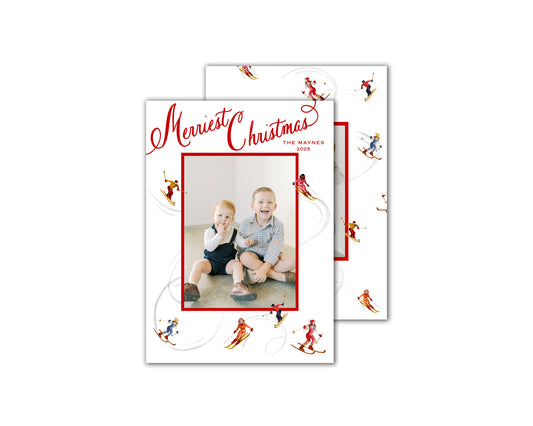 Dashing Through the Snow Christmas Cards