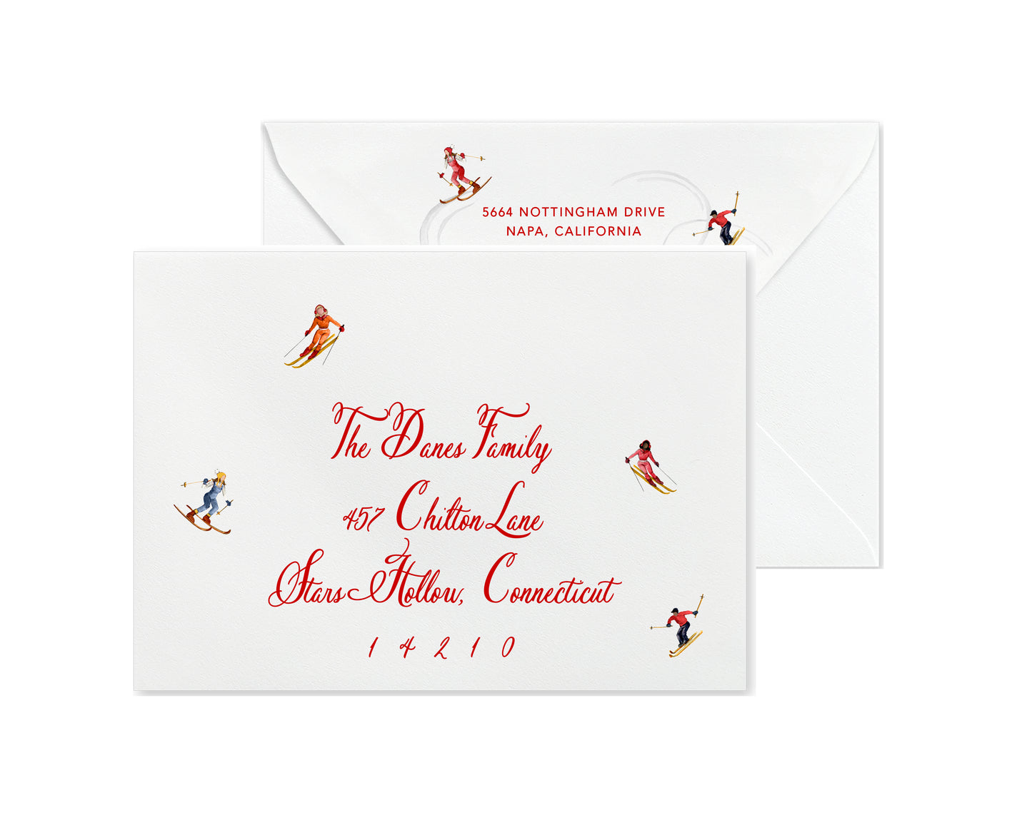 Dashing Through the Snow Christmas Cards