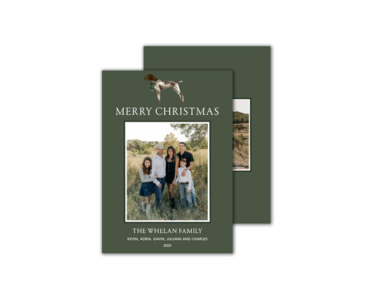 German Shorthair Pointer Christmas Cards