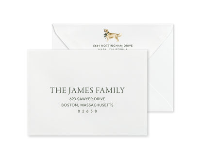 Golden Retriever Christmas Cards