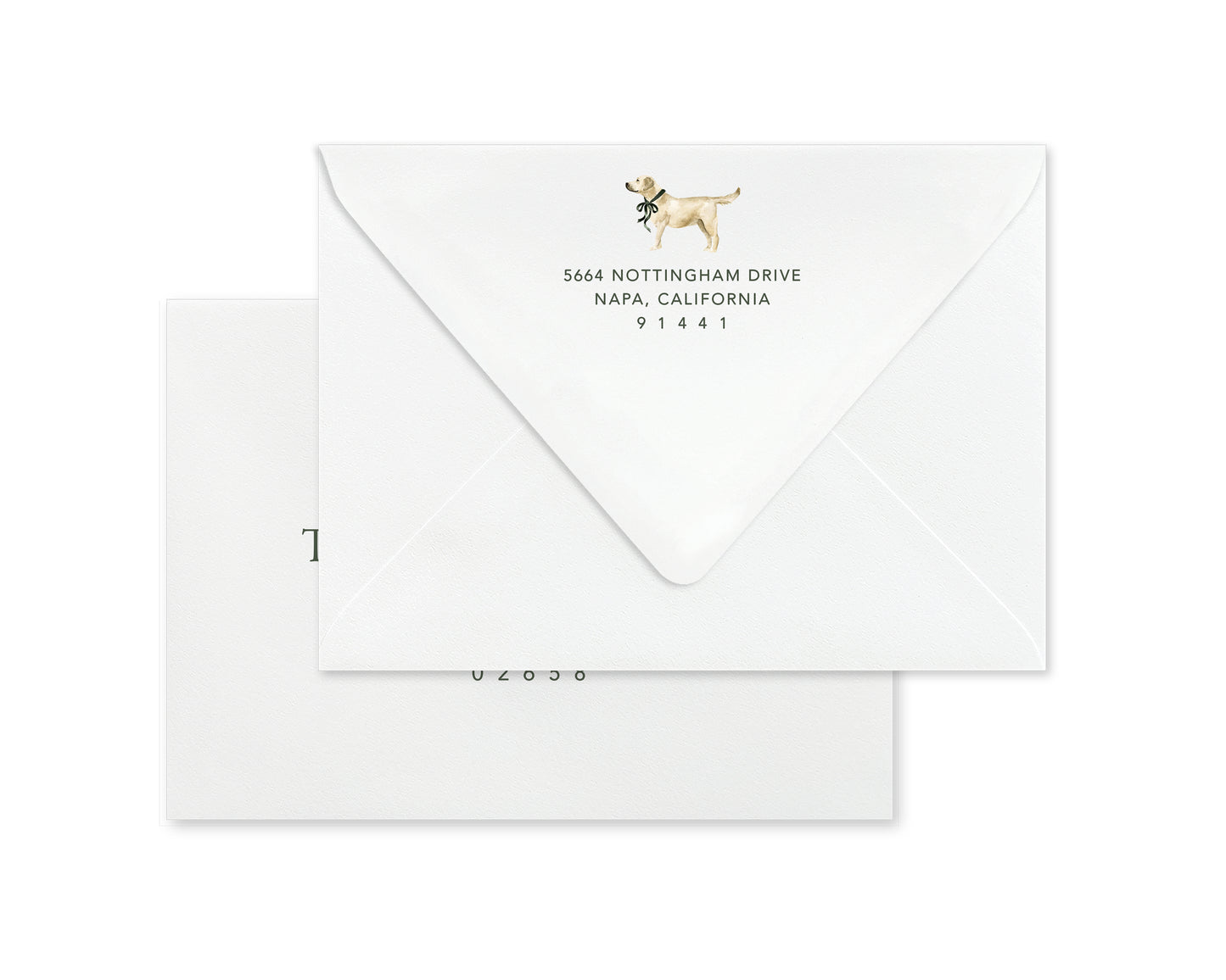 Yellow Labrador Retriever Christmas Cards