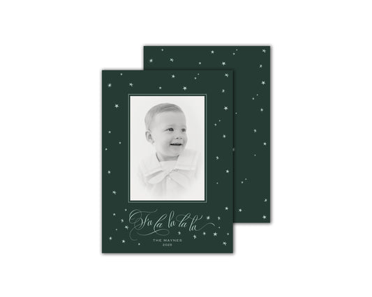 Fa La La La La Christmas Cards