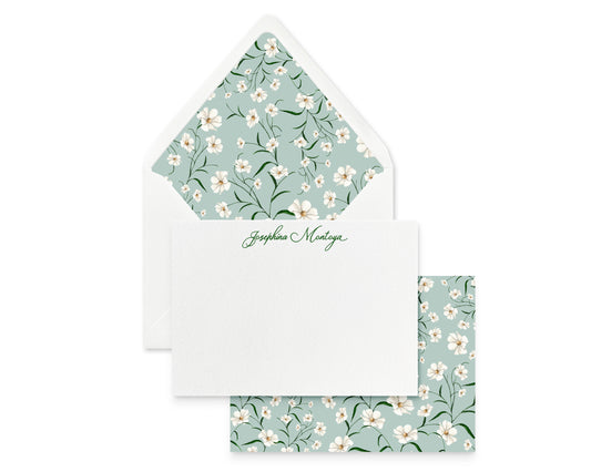 Amélie Personalized Flat Note Set