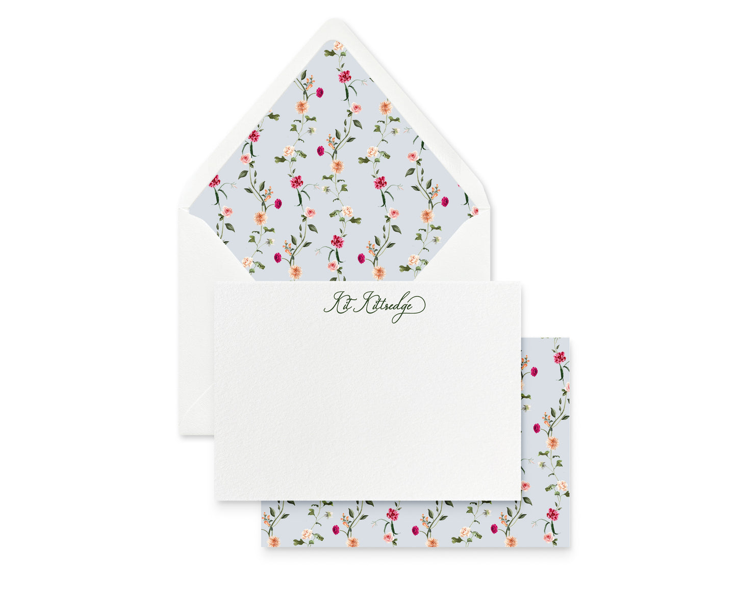 Isla Personalized Flat Note Set