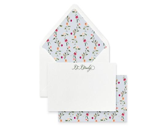 Isla Personalized Flat Note Set
