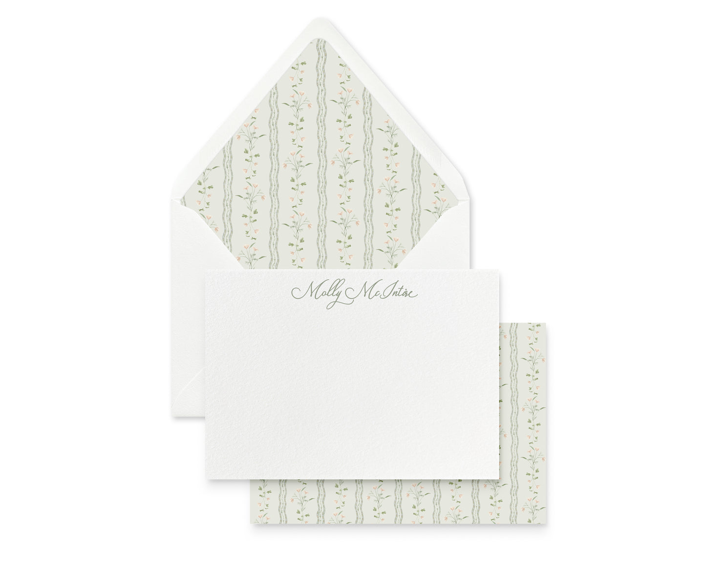 Margot Personalized Flat Note Set