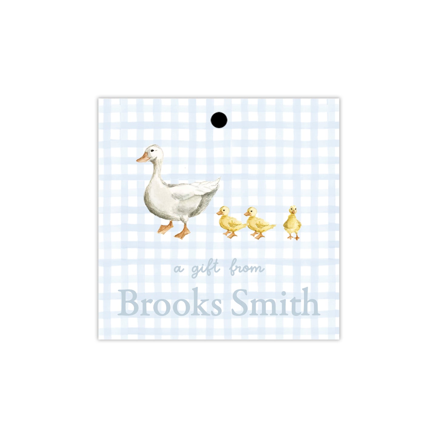 Ducklings Gift Tags