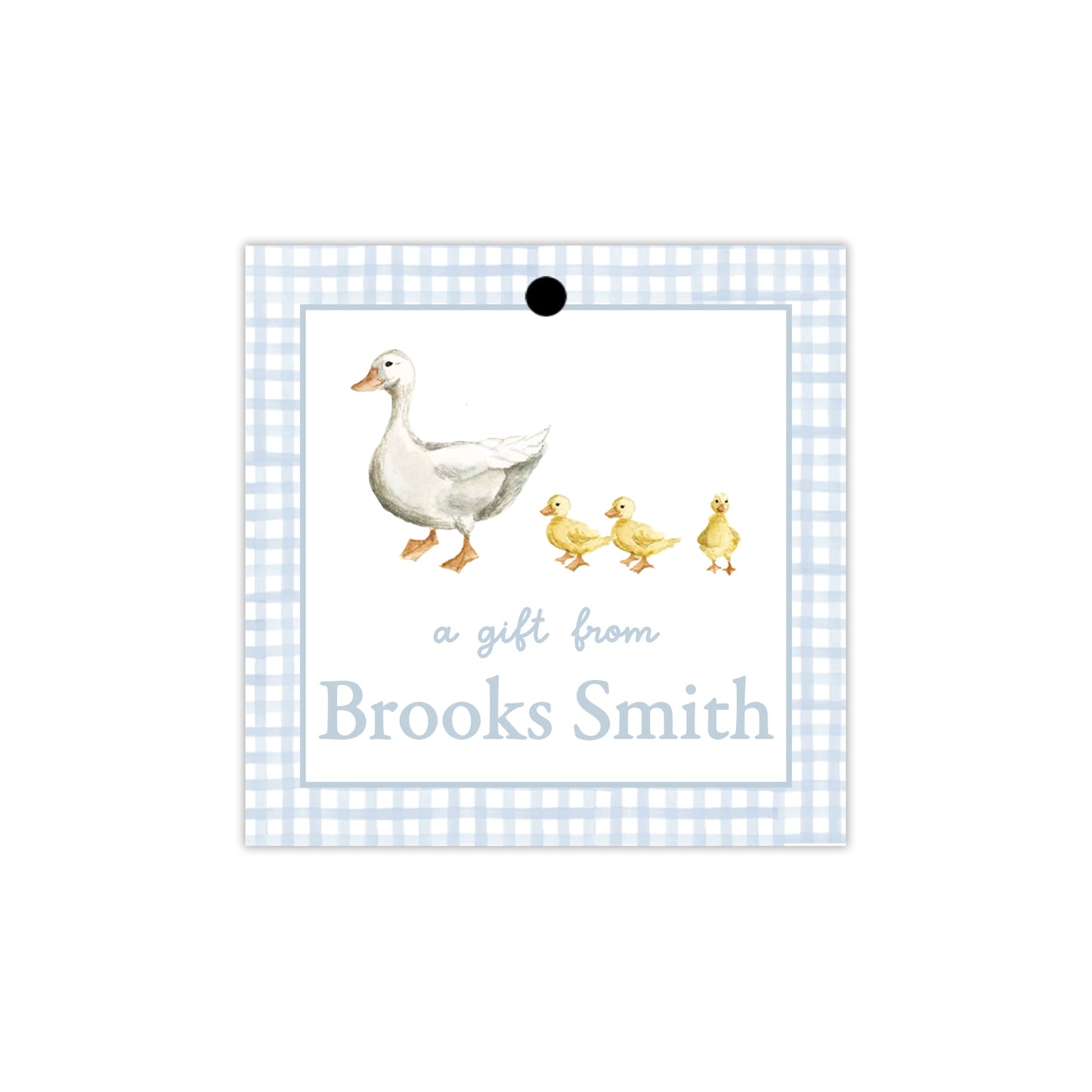 Ducklings Gift Tags