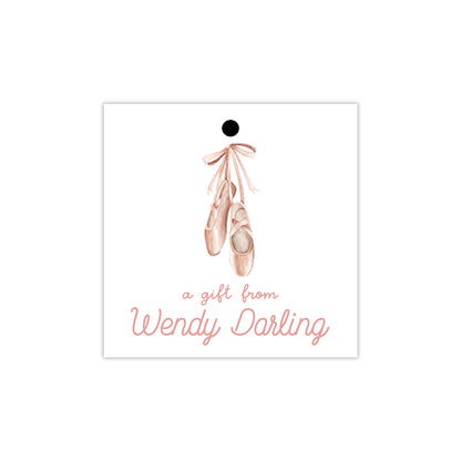 Ballet Slippers Gift Tags