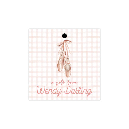 Ballet Slippers Gift Tags