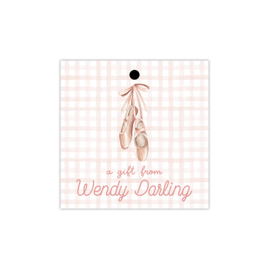 Ballet Slippers Gift Tags