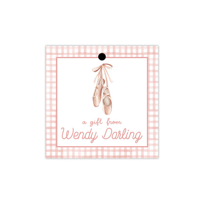 Ballet Slippers Gift Tags