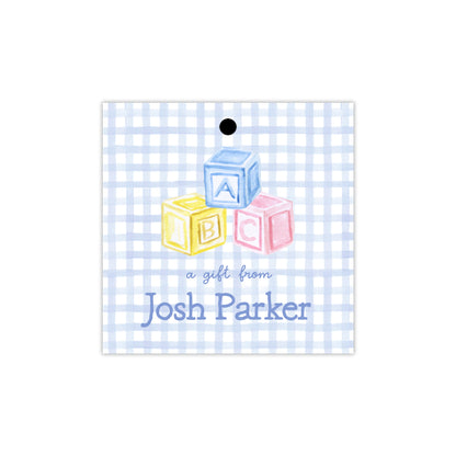ABC Blocks Gift Tags