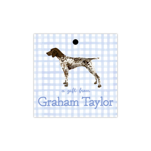 German Shorthair Pointer Gift Tags