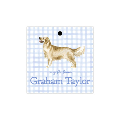Golden Retriever Gift Tags