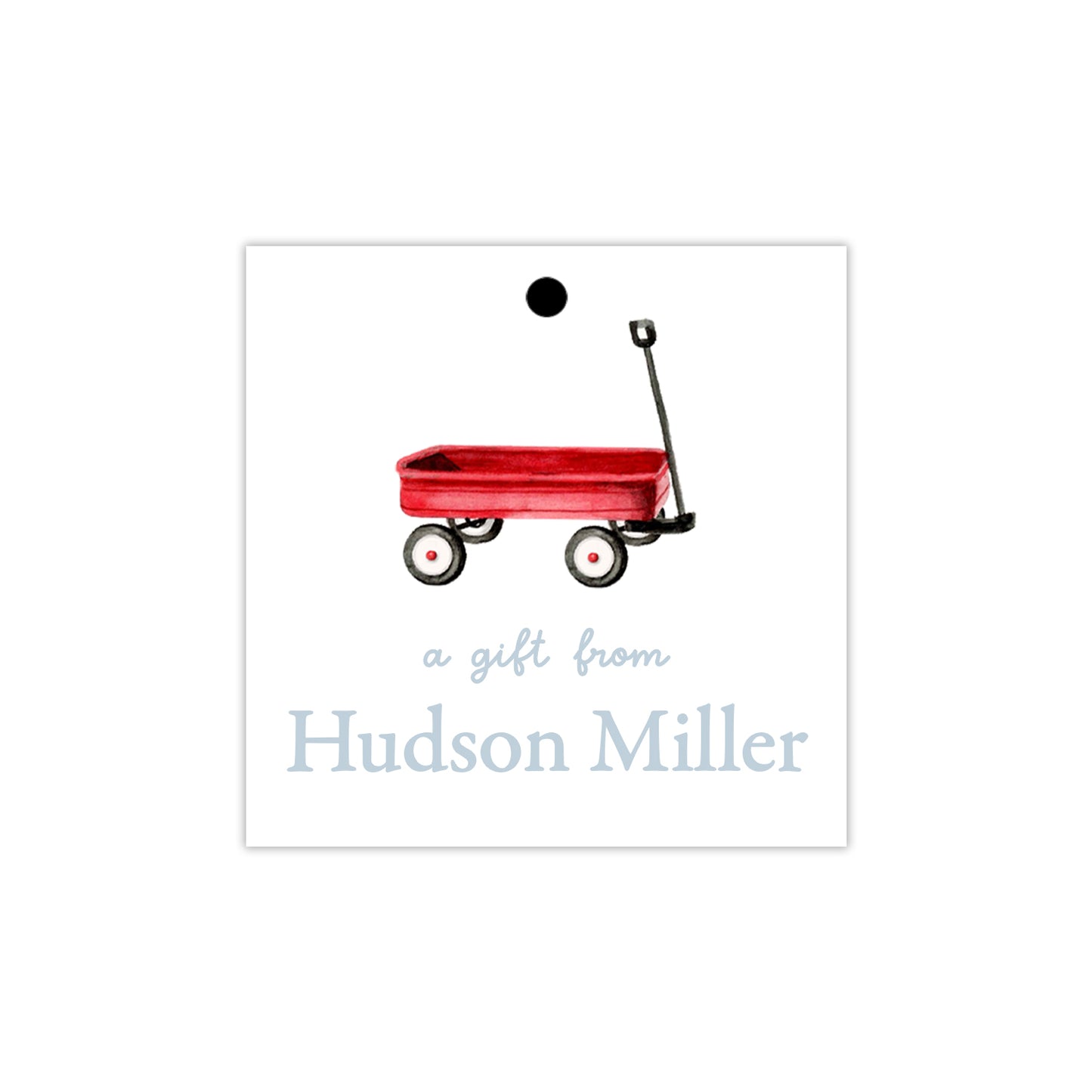 Wagon Gift Tags