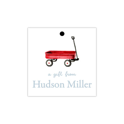 Wagon Gift Tags