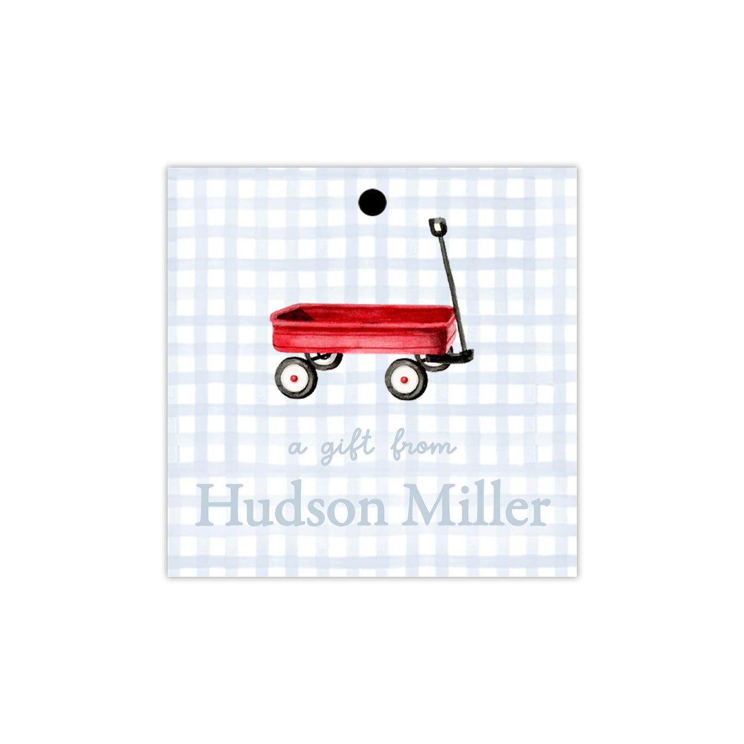 Wagon Gift Tags