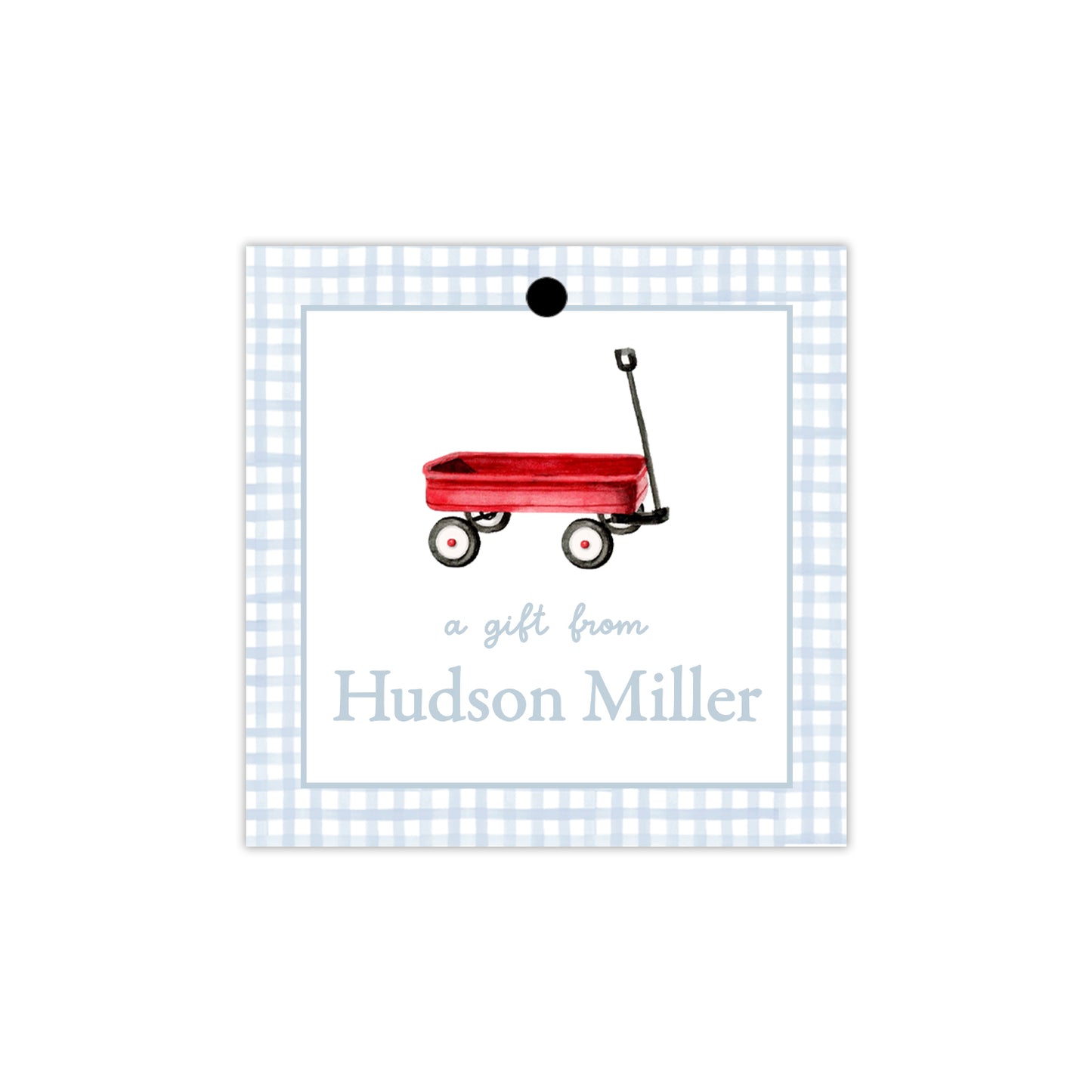 Wagon Gift Tags