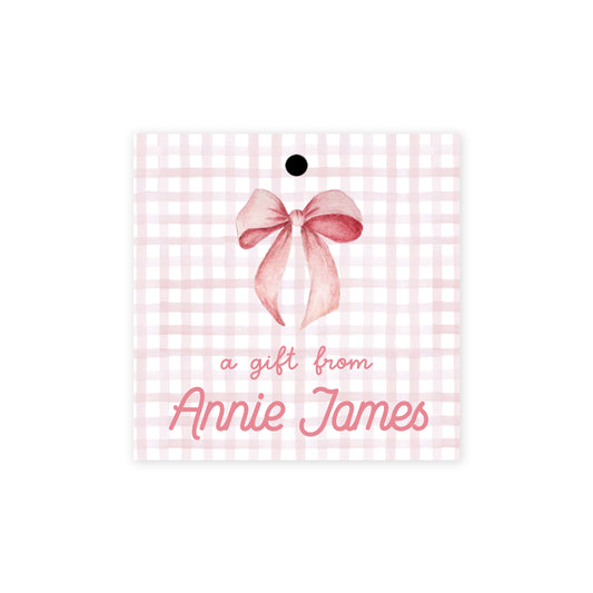 Bow Gift Tags