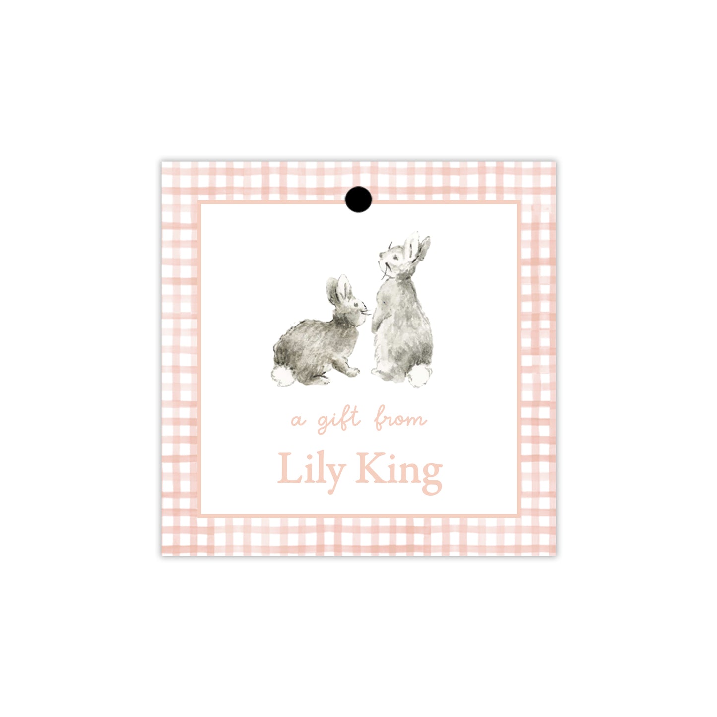 Bunnies Gift Tags