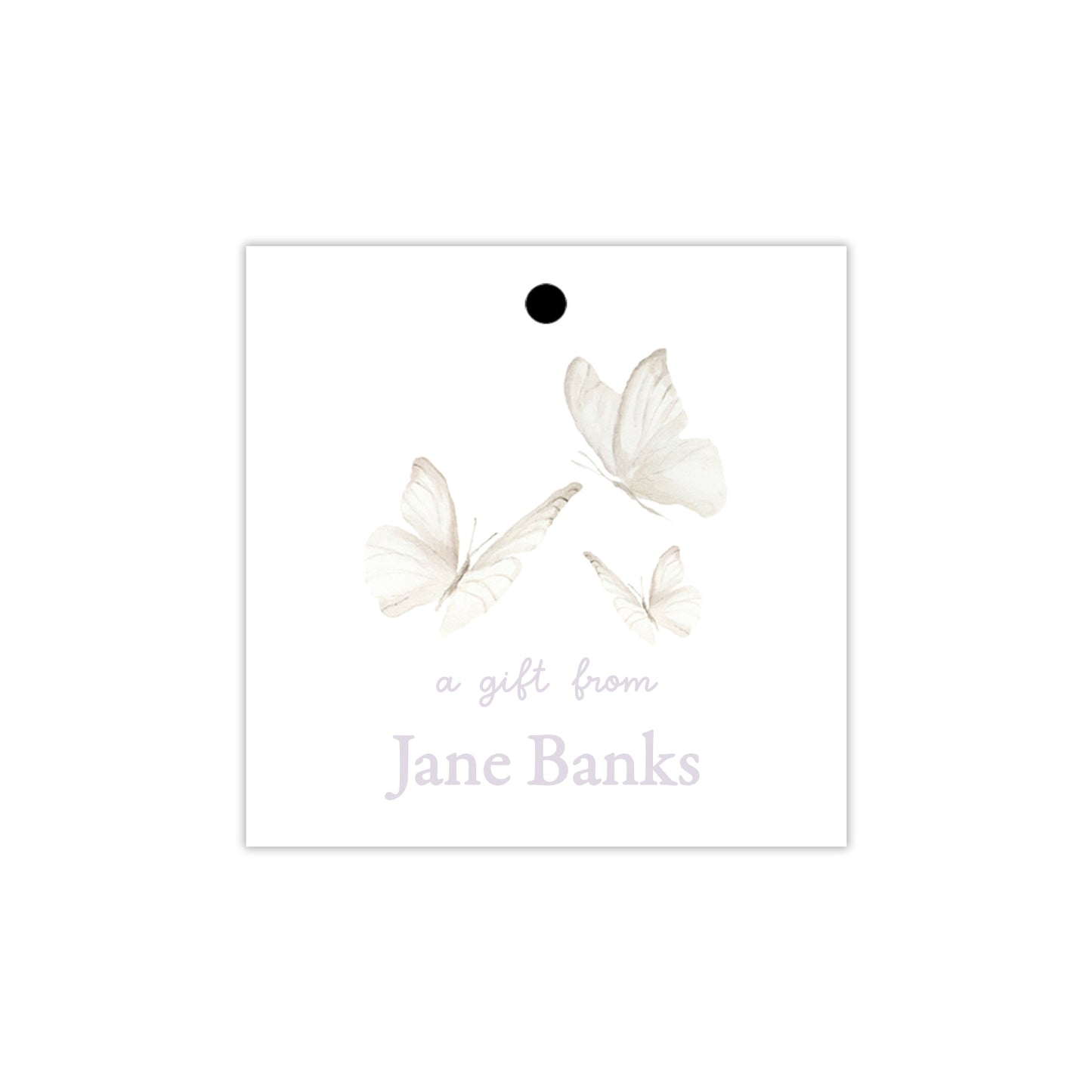 Butterflies Gift Tags