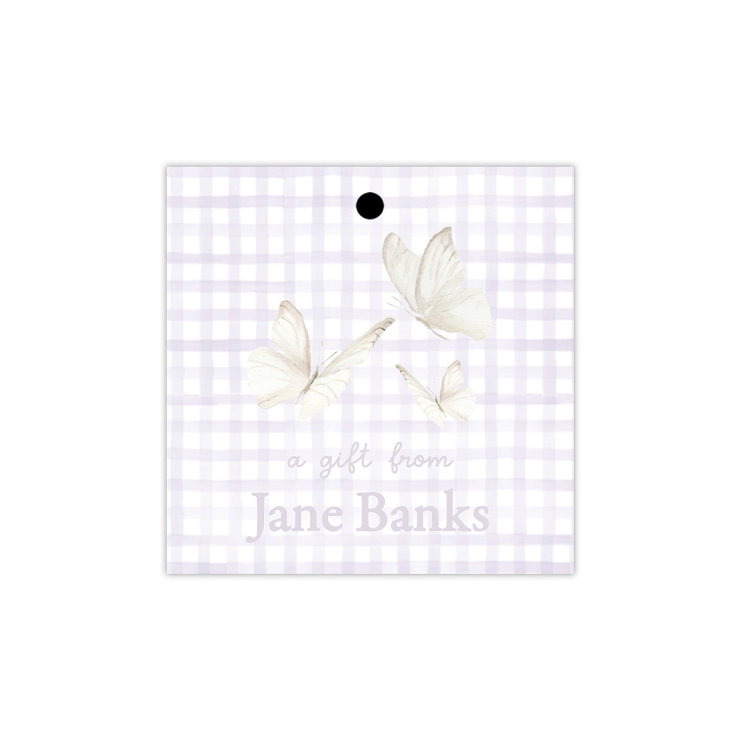 Butterflies Gift Tags
