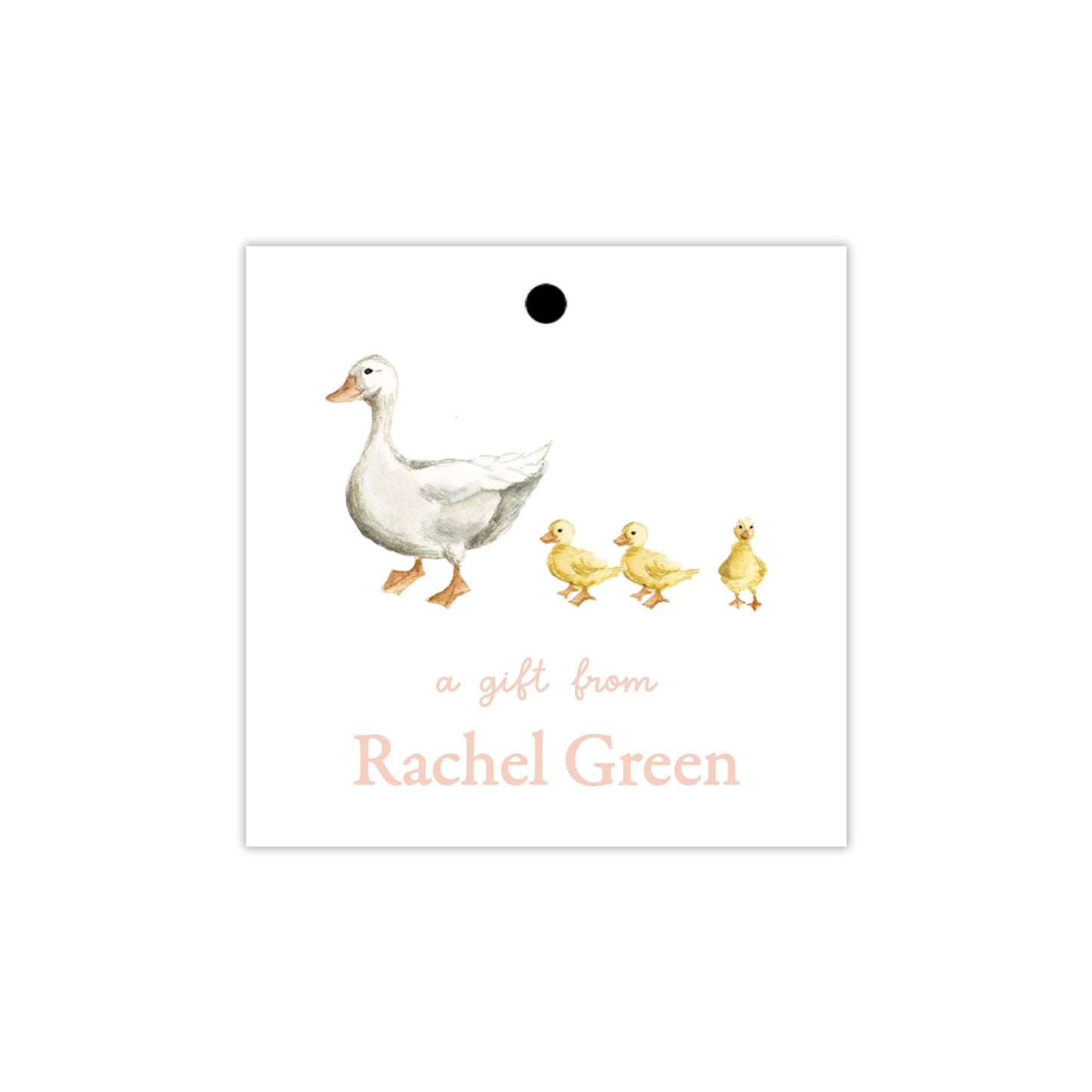 Ducklings Gift Tags