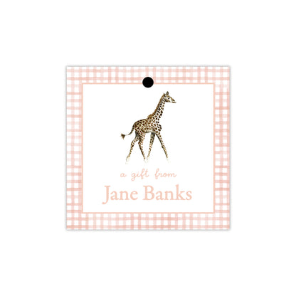 Giraffe Gift Tags