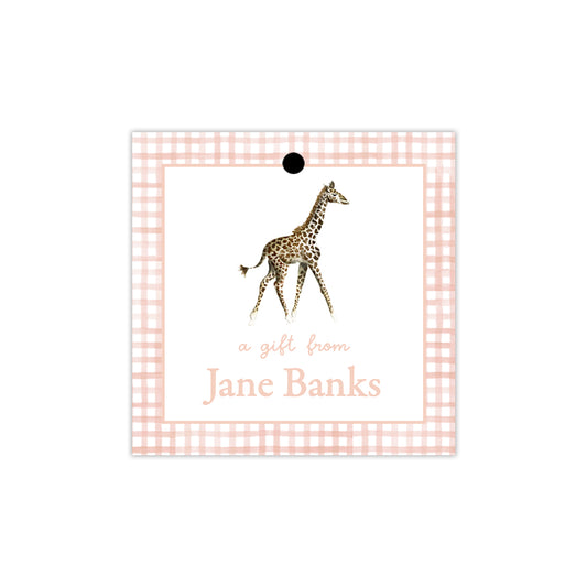 Giraffe Gift Tags